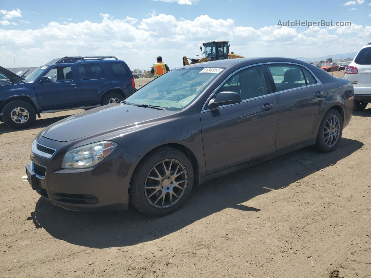 2012 Chevrolet Malibu Ls Серый vin: 1G1ZA5EU4CF395694