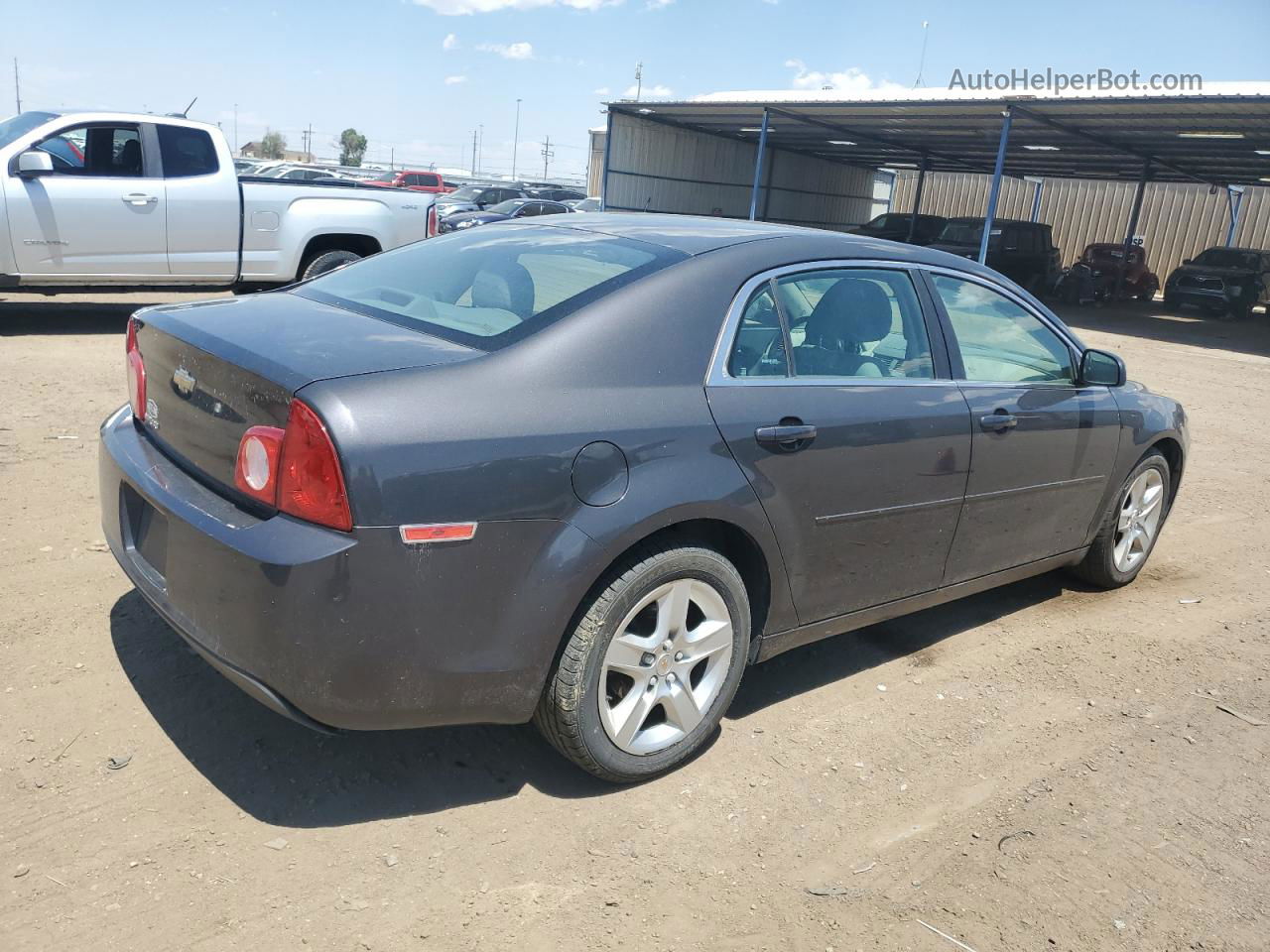 2012 Chevrolet Malibu Ls Gray vin: 1G1ZA5EU4CF395694