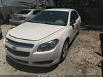 2012 Chevrolet Malibu Ls W/1fl White vin: 1G1ZA5EU5CF232584