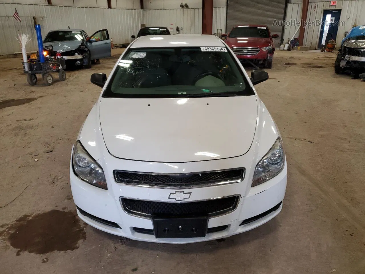 2012 Chevrolet Malibu Ls White vin: 1G1ZA5EU5CF236537