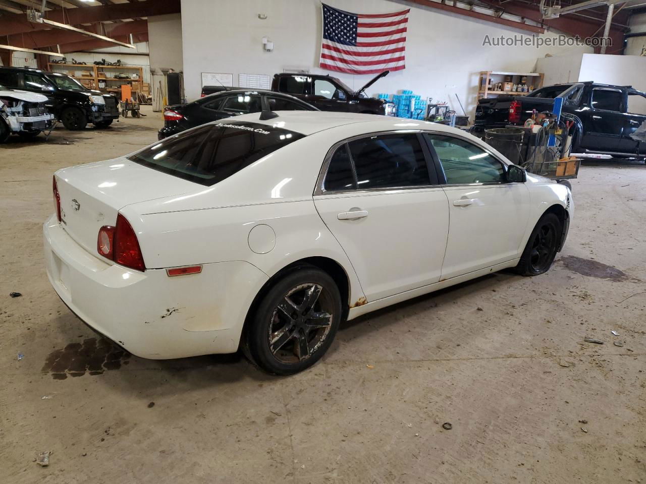 2012 Chevrolet Malibu Ls White vin: 1G1ZA5EU5CF236537