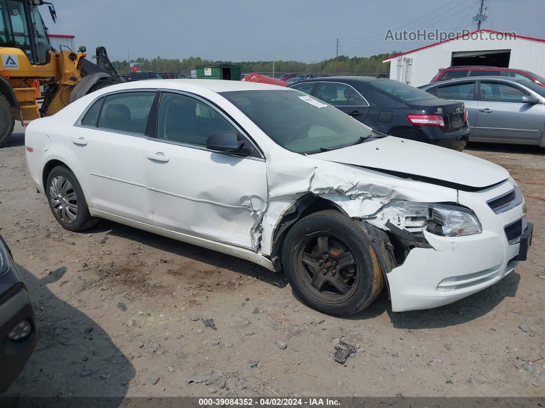 2012 Chevrolet Malibu Ls White vin: 1G1ZA5EU7CF389565