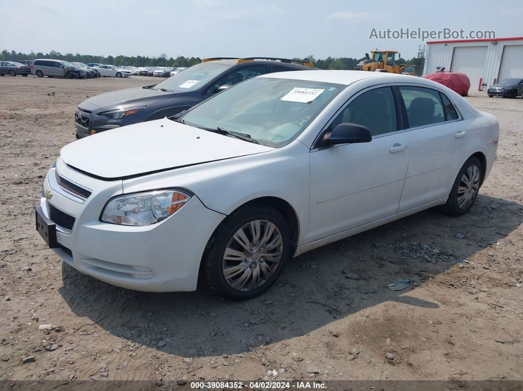 2012 Chevrolet Malibu Ls White vin: 1G1ZA5EU7CF389565