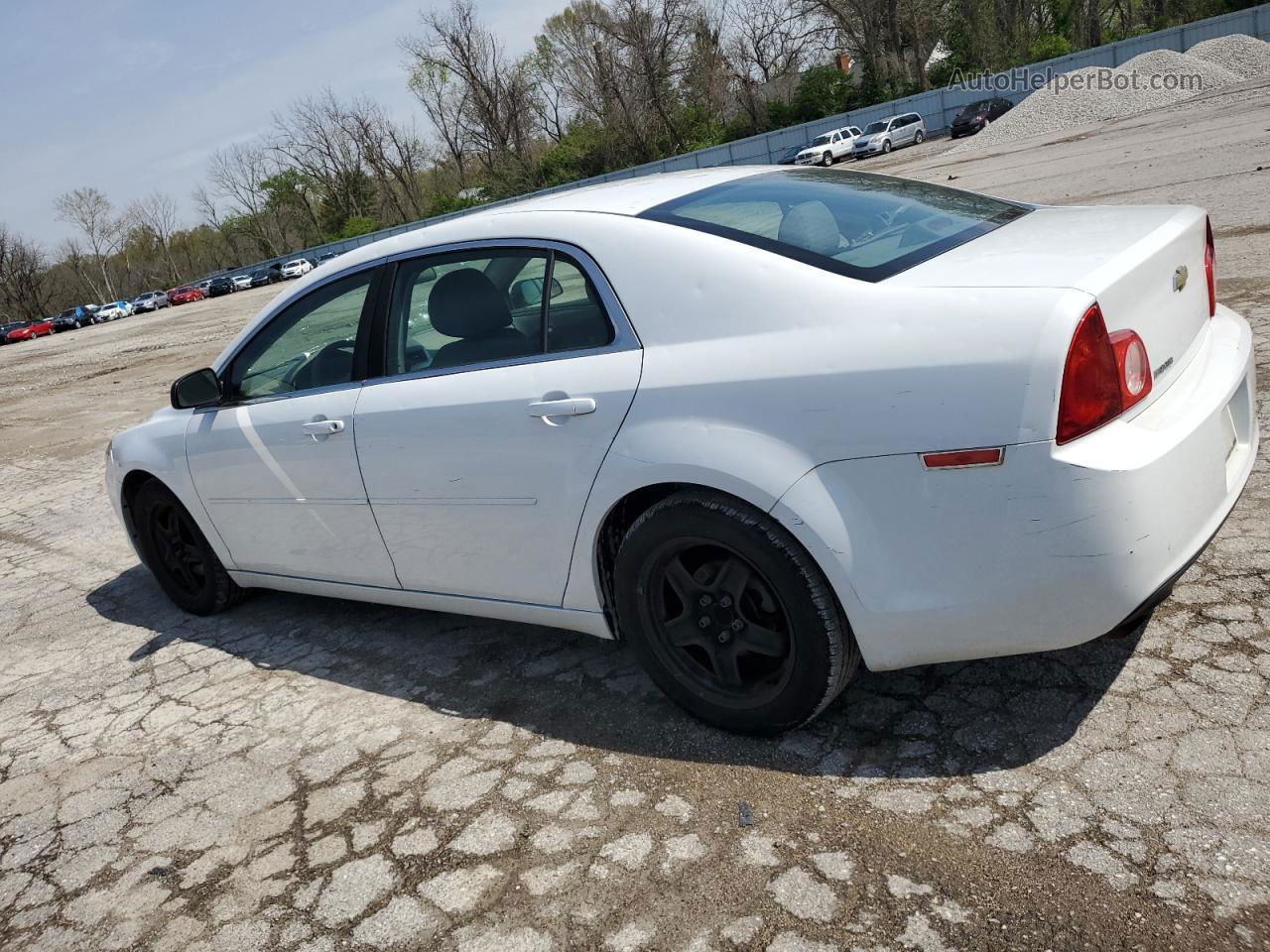 2012 Chevrolet Malibu Ls White vin: 1G1ZA5EU8CF398422