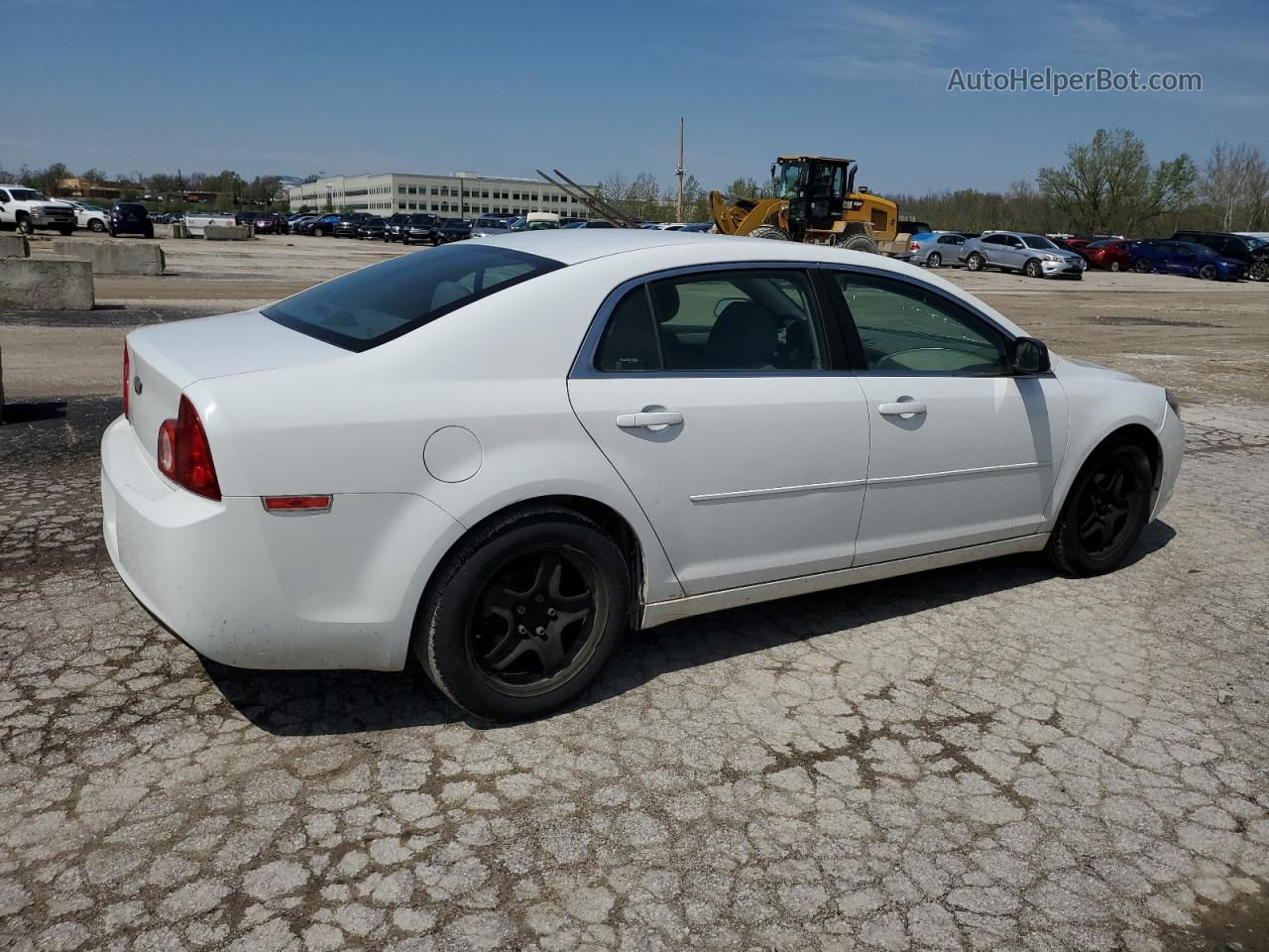 2012 Chevrolet Malibu Ls White vin: 1G1ZA5EU8CF398422