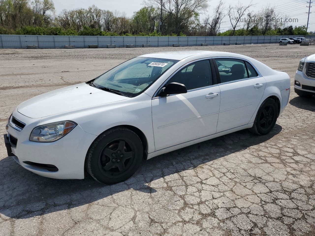 2012 Chevrolet Malibu Ls Белый vin: 1G1ZA5EU8CF398422