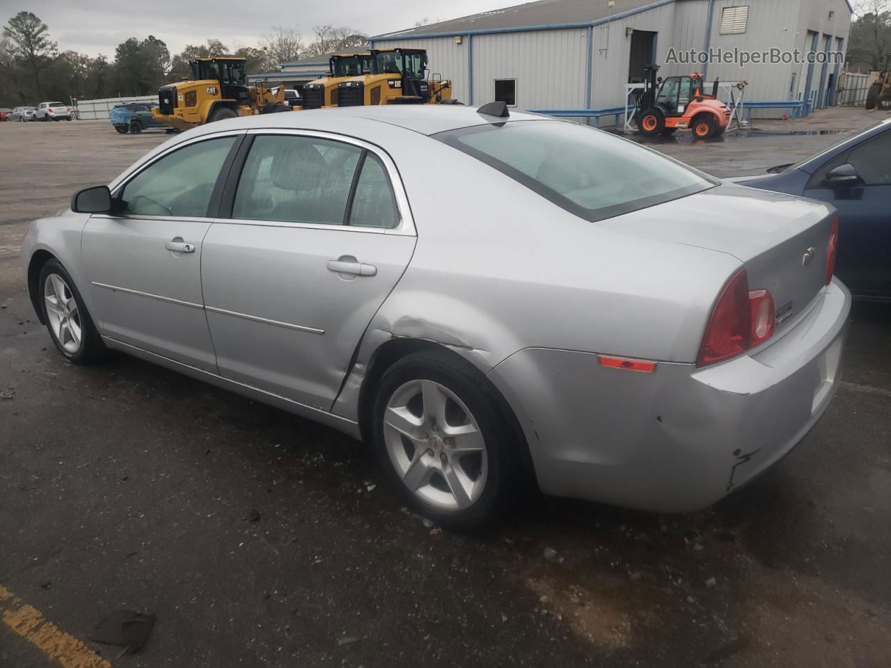 2012 Chevrolet Malibu Ls Silver vin: 1G1ZA5EU9CF387428