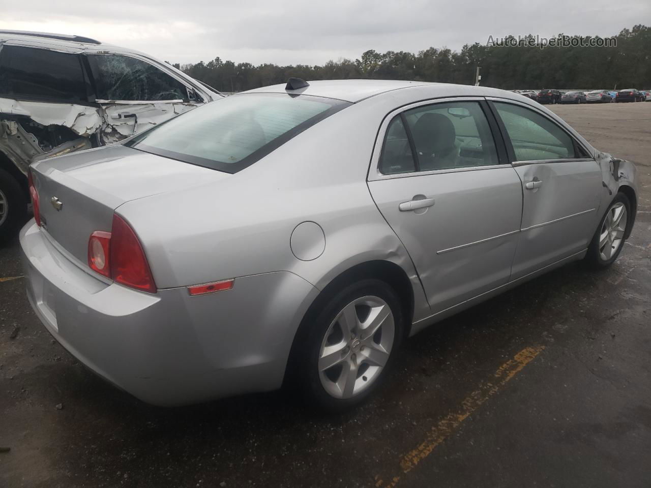 2012 Chevrolet Malibu Ls Silver vin: 1G1ZA5EU9CF387428