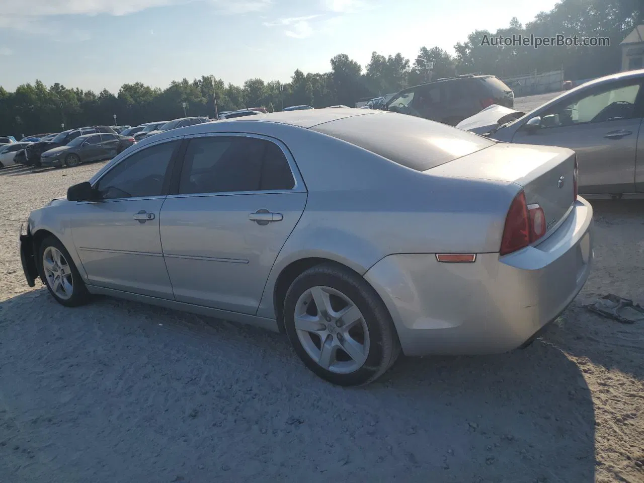 2012 Chevrolet Malibu Ls Silver vin: 1G1ZA5EU9CF395061