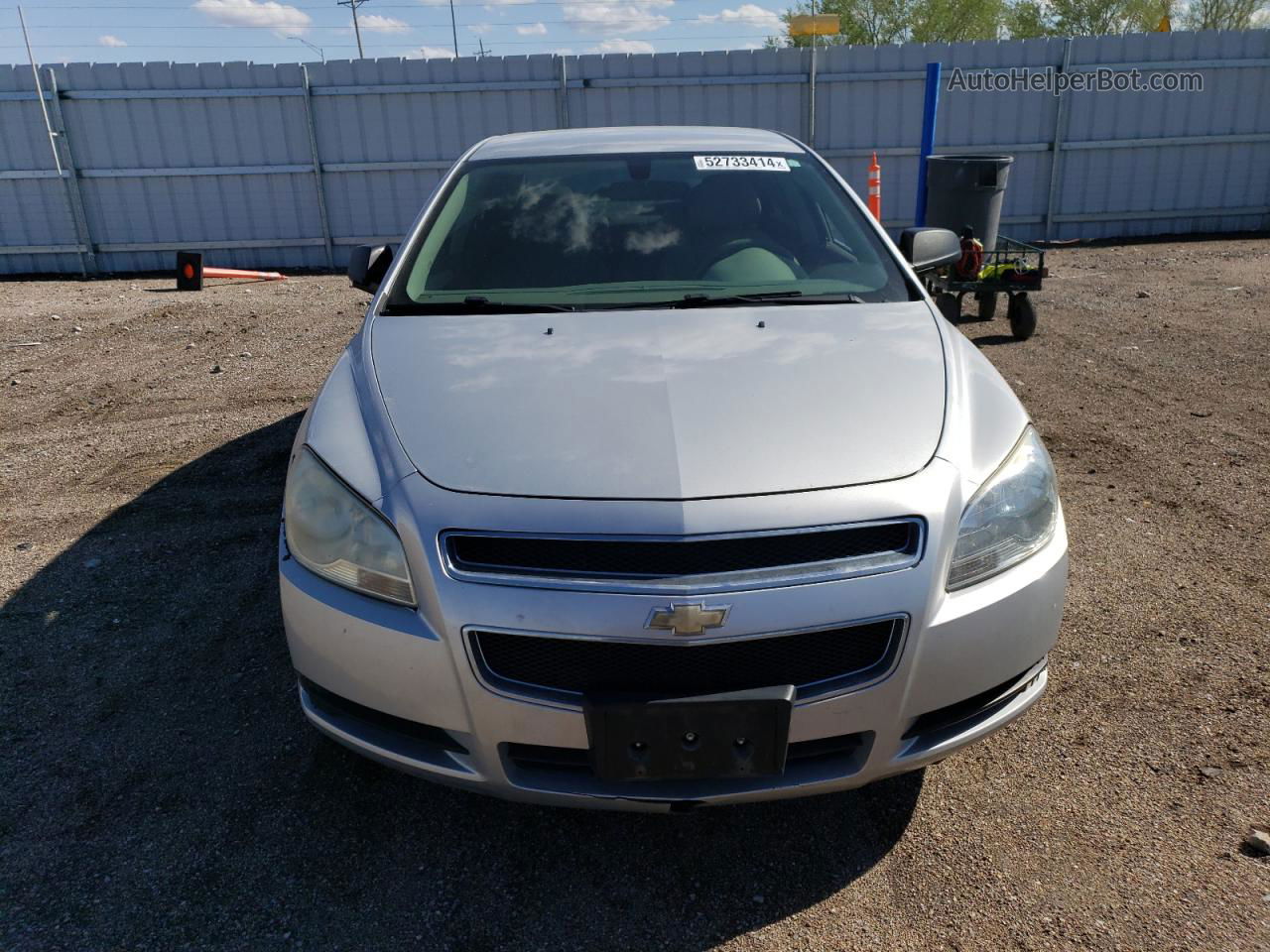 2012 Chevrolet Malibu Ls Silver vin: 1G1ZA5EUXCF118743