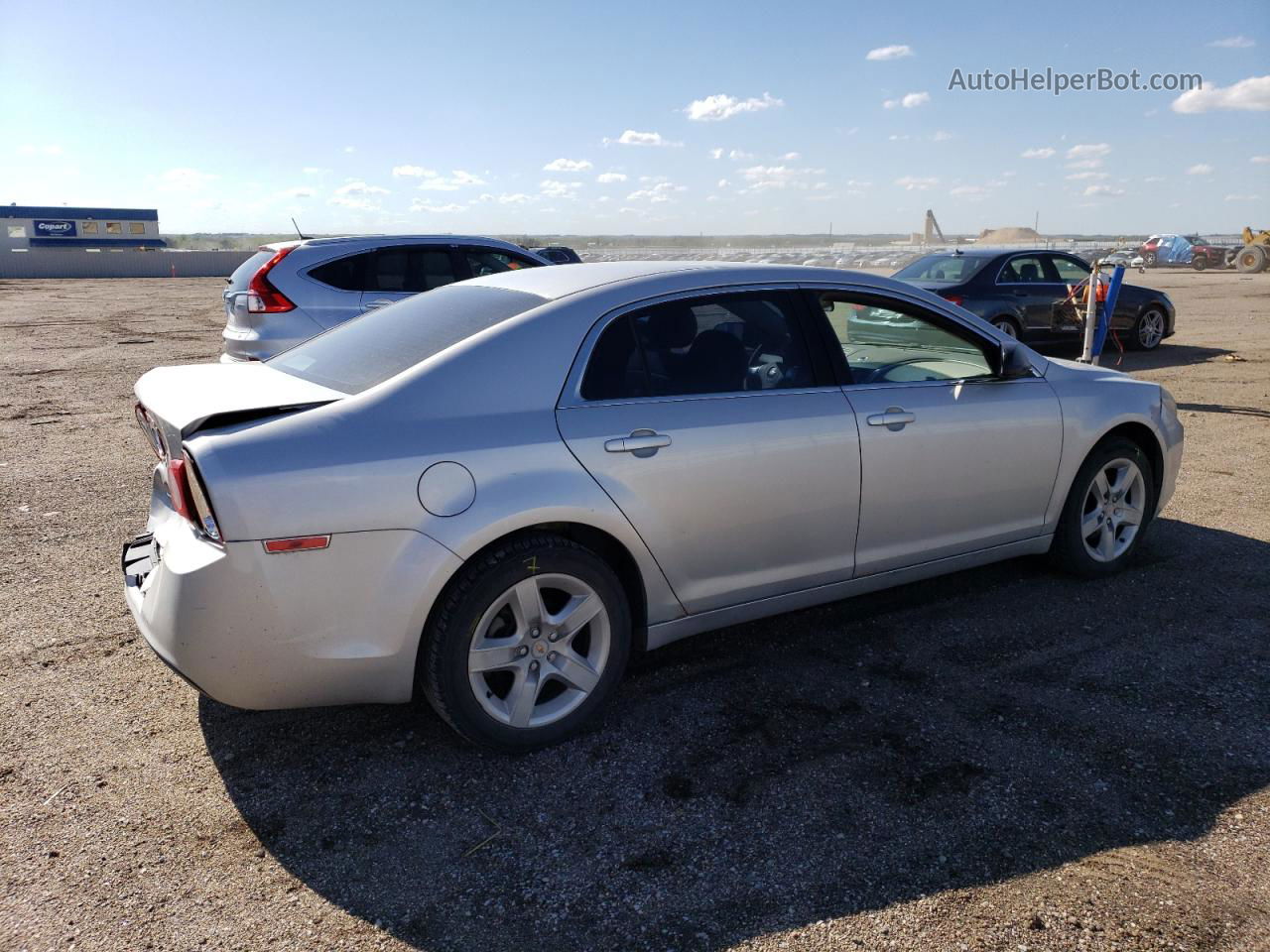 2012 Chevrolet Malibu Ls Silver vin: 1G1ZA5EUXCF118743