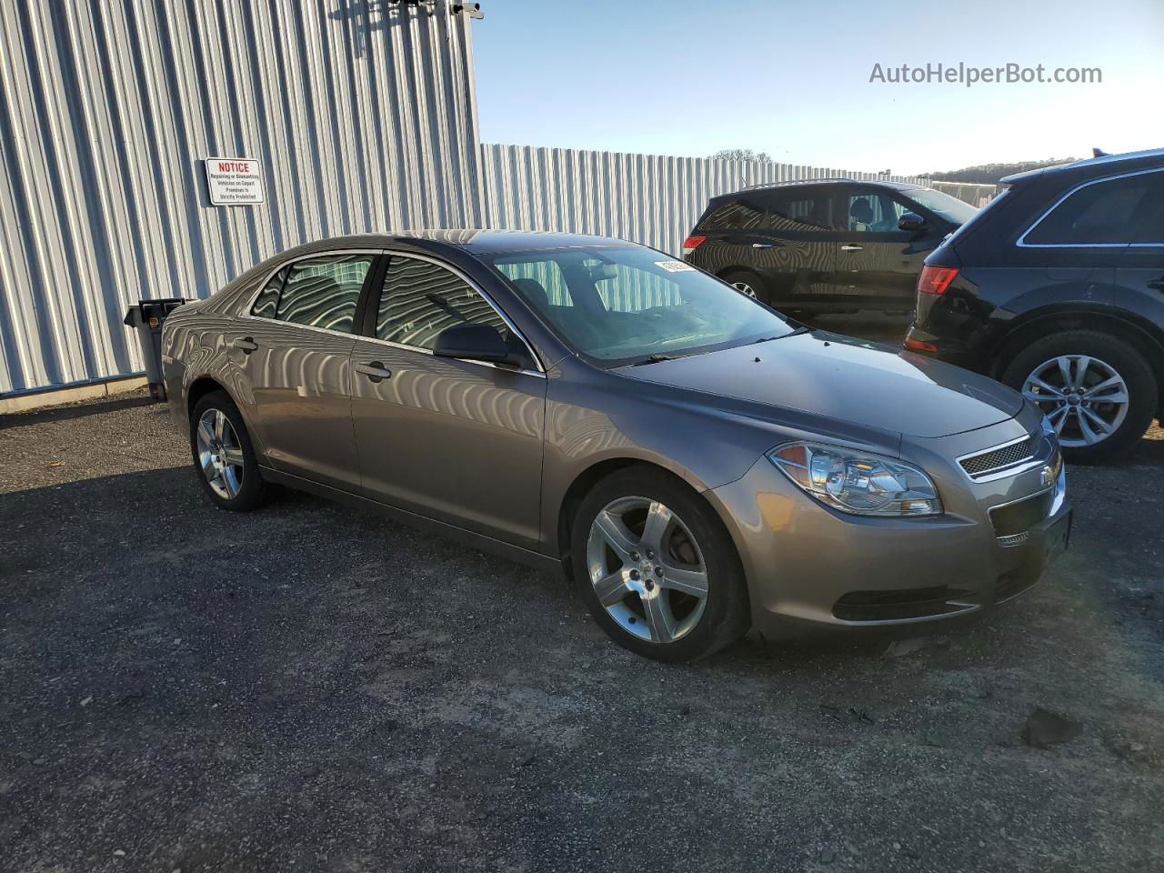 2012 Chevrolet Malibu Ls Silver vin: 1G1ZA5EUXCF157333