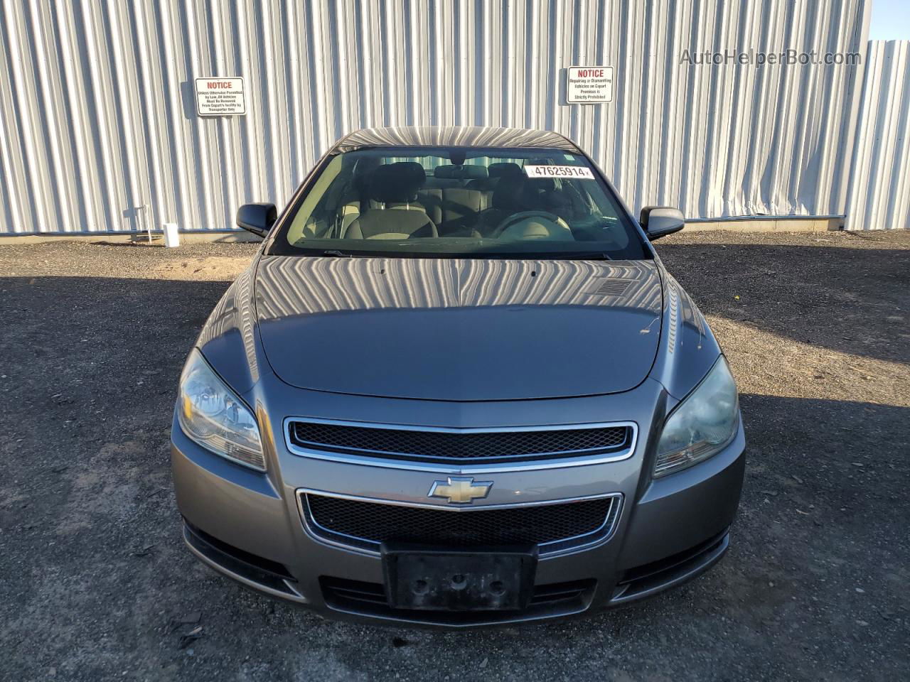 2012 Chevrolet Malibu Ls Silver vin: 1G1ZA5EUXCF157333