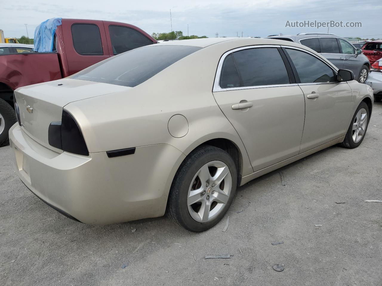 2012 Chevrolet Malibu Ls Beige vin: 1G1ZA5EUXCF220690