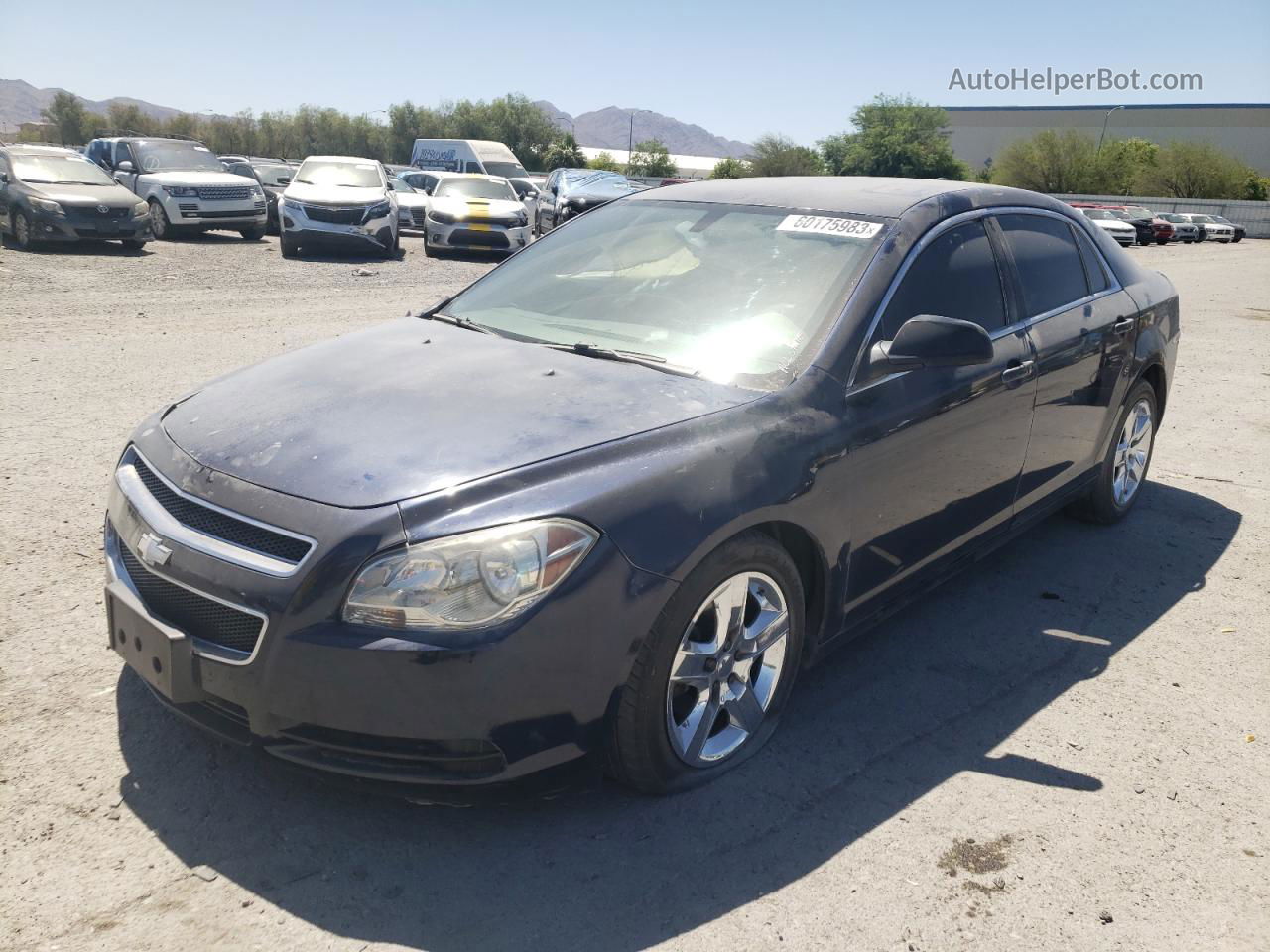 2012 Chevrolet Malibu Ls Blue vin: 1G1ZA5EUXCF232726