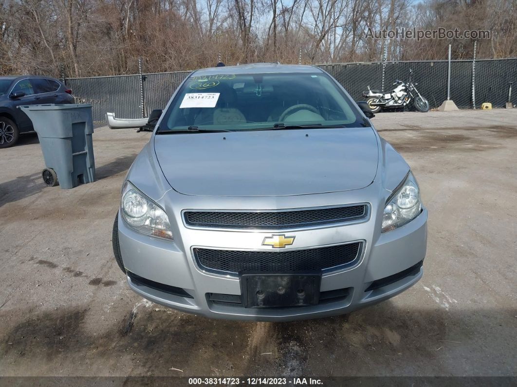 2012 Chevrolet Malibu Ls Silver vin: 1G1ZA5EUXCF394212