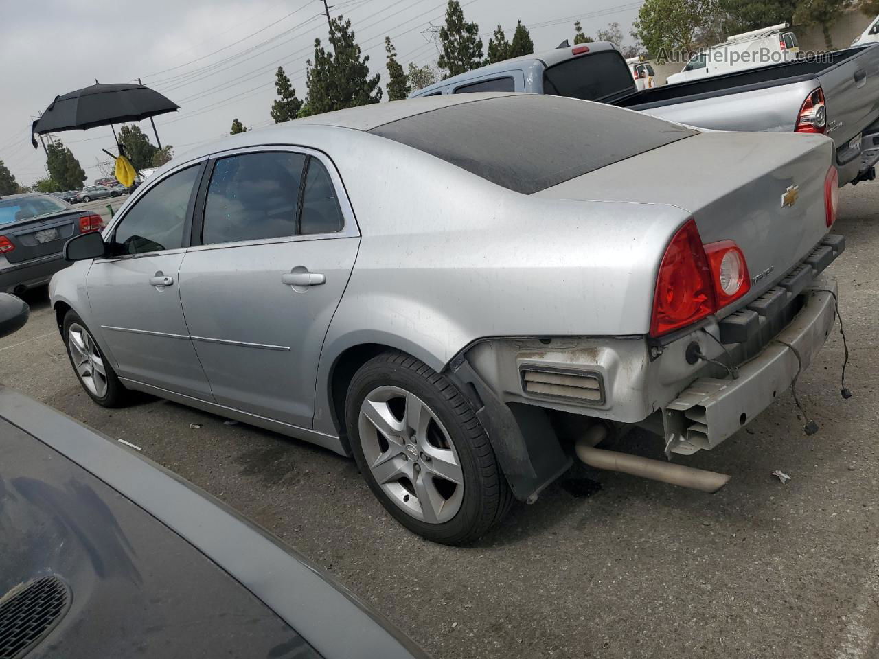 2012 Chevrolet Malibu Ls Серебряный vin: 1G1ZA5EUXCF395067