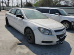 2012 Chevrolet Malibu Ls White vin: 1G1ZA5EUXCF399040