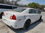 2012 Chevrolet Malibu Ls White vin: 1G1ZA5EUXCF399040