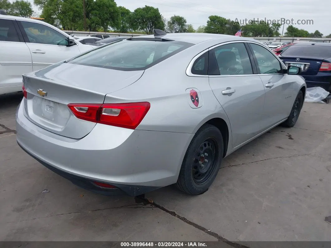 2017 Chevrolet Malibu L Silver vin: 1G1ZA5ST5HF183793