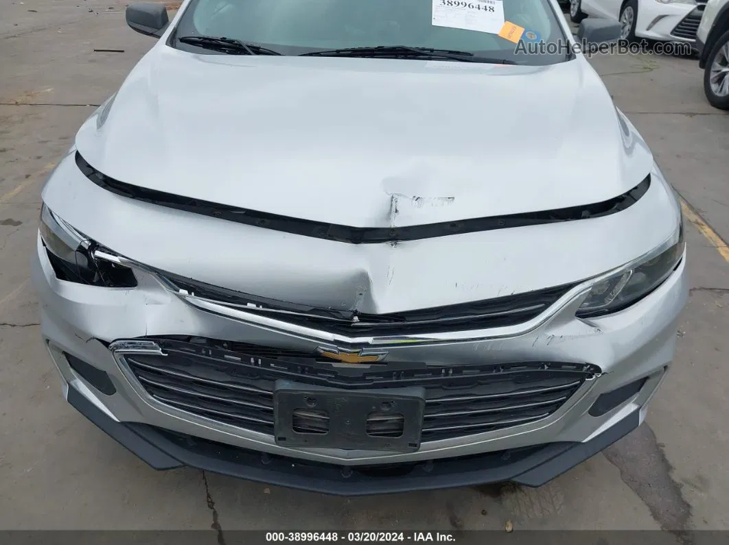 2017 Chevrolet Malibu L Silver vin: 1G1ZA5ST5HF183793