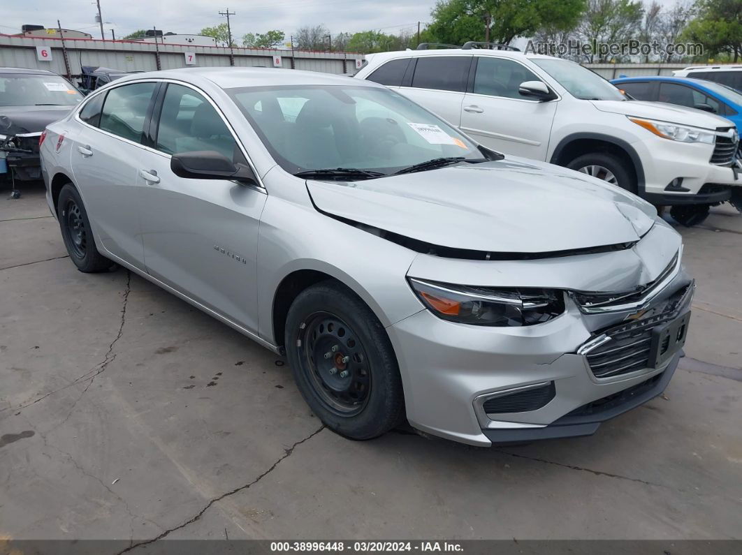 2017 Chevrolet Malibu L Silver vin: 1G1ZA5ST5HF183793