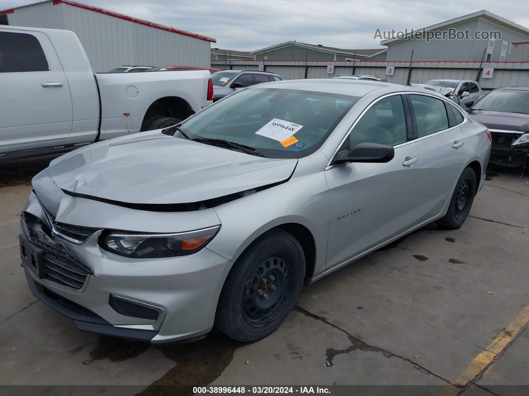 2017 Chevrolet Malibu L Silver vin: 1G1ZA5ST5HF183793