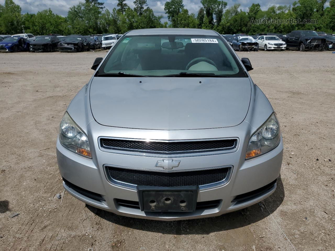 2012 Chevrolet Malibu Ls Silver vin: 1G1ZB5E00CF171722