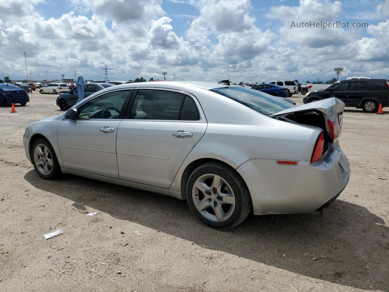 2012 Chevrolet Malibu Ls Silver vin: 1G1ZB5E00CF171722