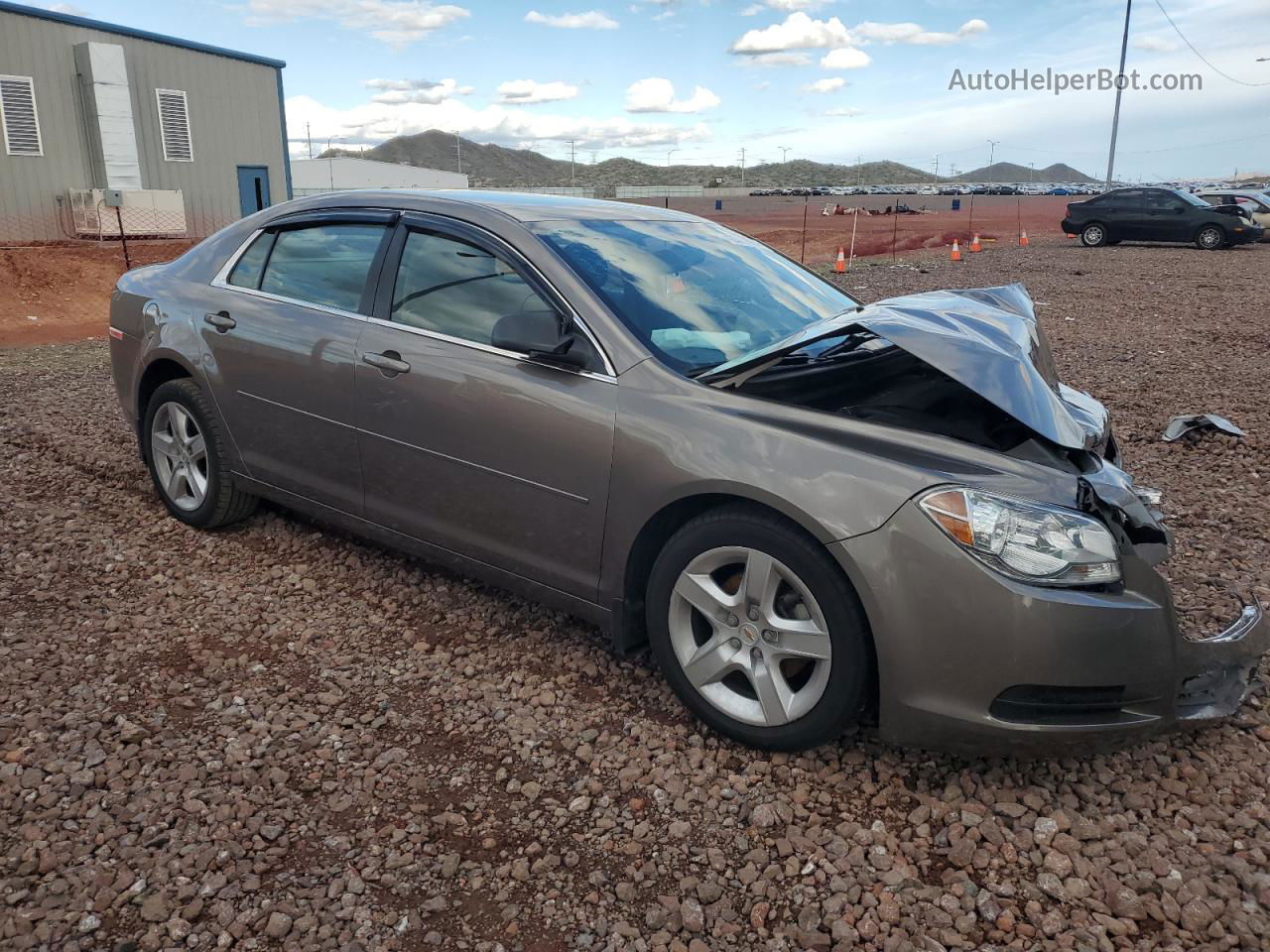 2012 Chevrolet Malibu Ls Серебряный vin: 1G1ZB5E00CF199262