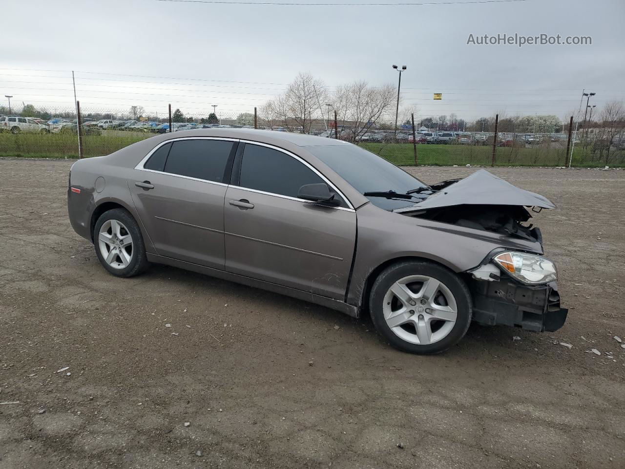 2012 Chevrolet Malibu Ls Gray vin: 1G1ZB5E01CF104238