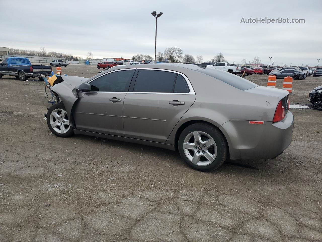 2012 Chevrolet Malibu Ls Gray vin: 1G1ZB5E01CF104238