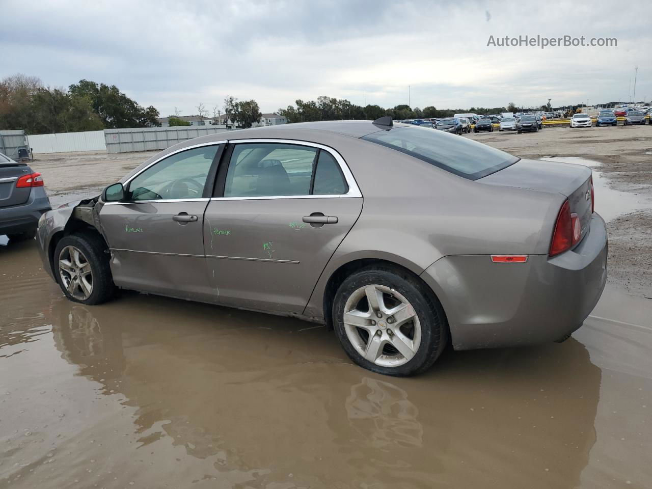 2012 Chevrolet Malibu Ls Beige vin: 1G1ZB5E01CF197620