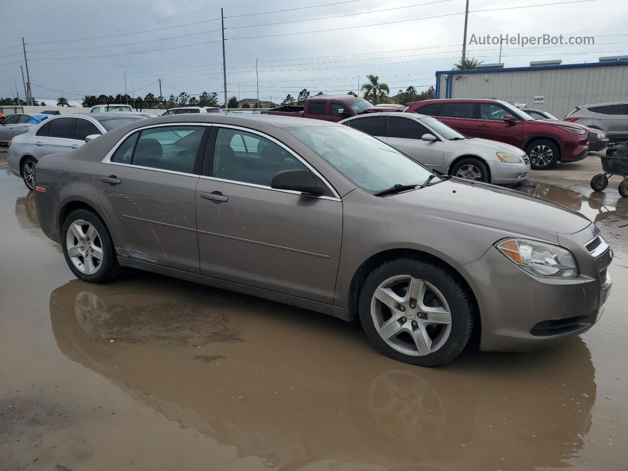 2012 Chevrolet Malibu Ls Beige vin: 1G1ZB5E01CF197620