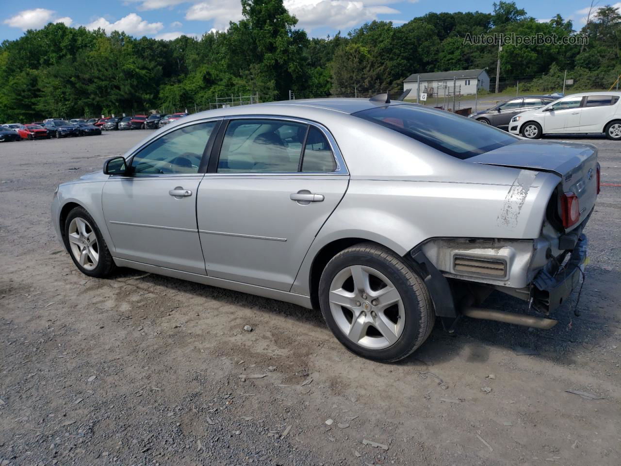 2012 Chevrolet Malibu Ls Silver vin: 1G1ZB5E01CF272090