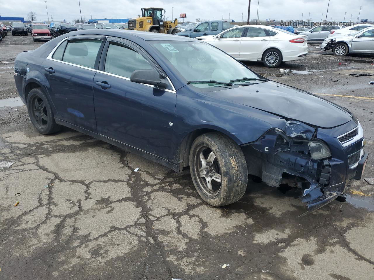 2012 Chevrolet Malibu Ls Blue vin: 1G1ZB5E01CF281324