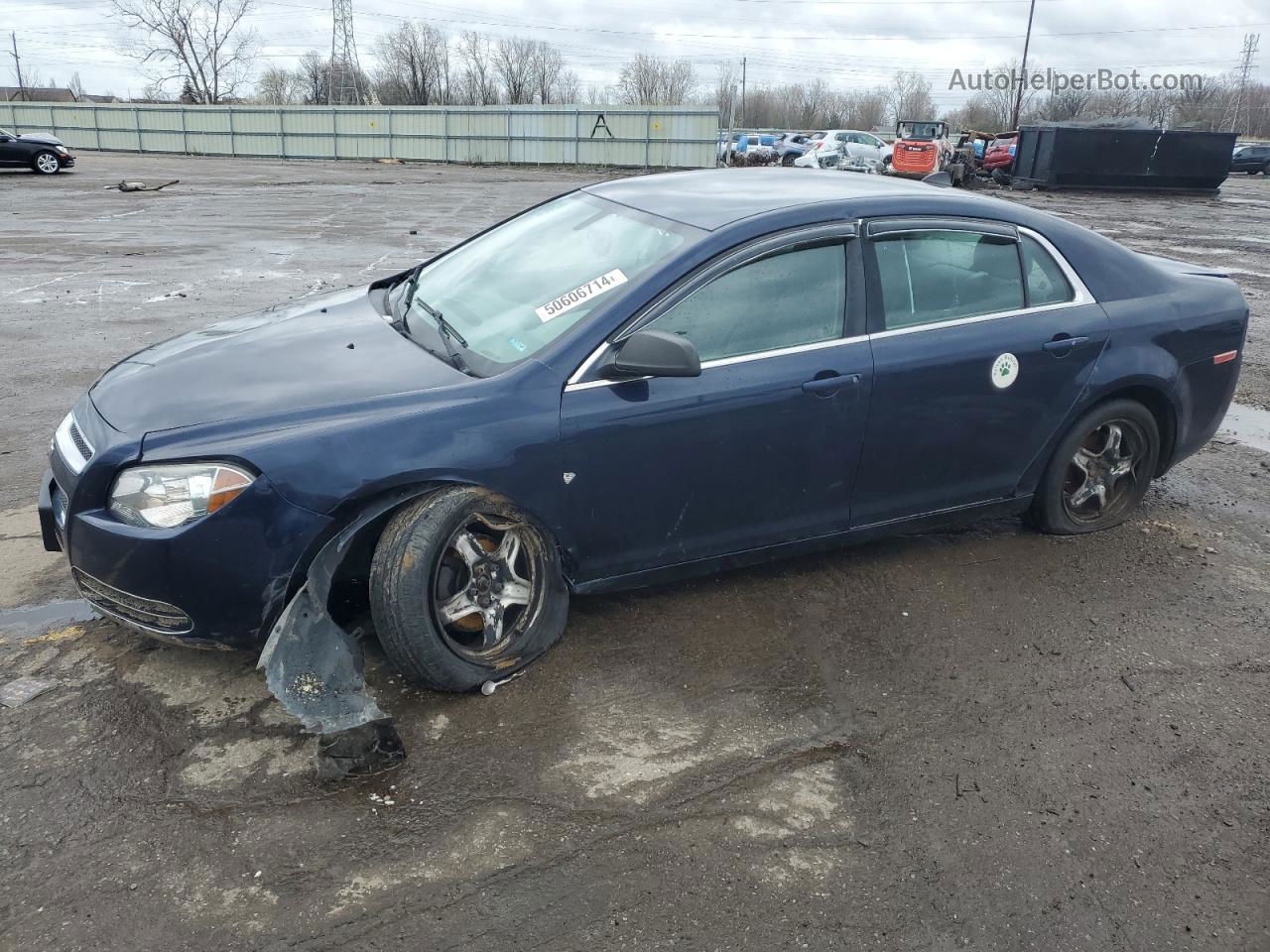 2012 Chevrolet Malibu Ls Blue vin: 1G1ZB5E01CF281324