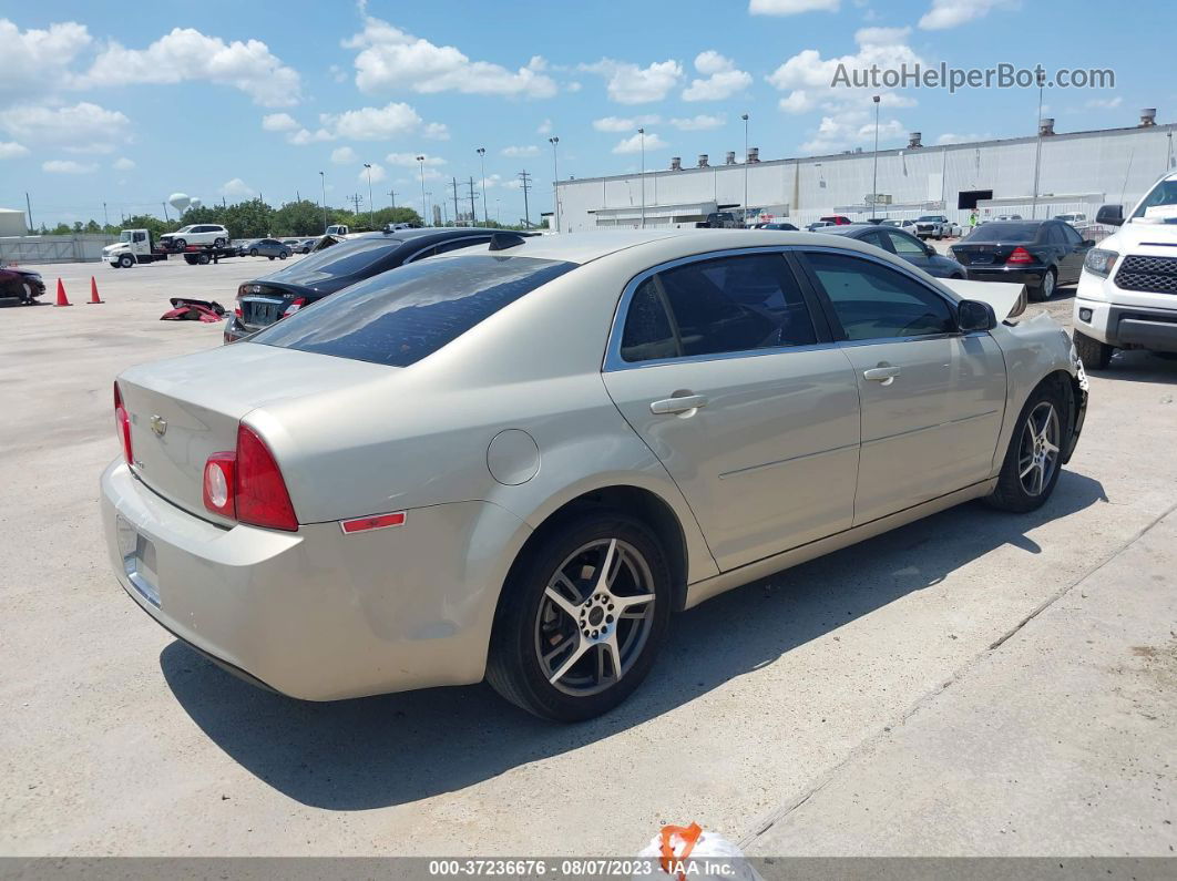 2012 Chevrolet Malibu Ls W/1ls Золотой vin: 1G1ZB5E01CF287754