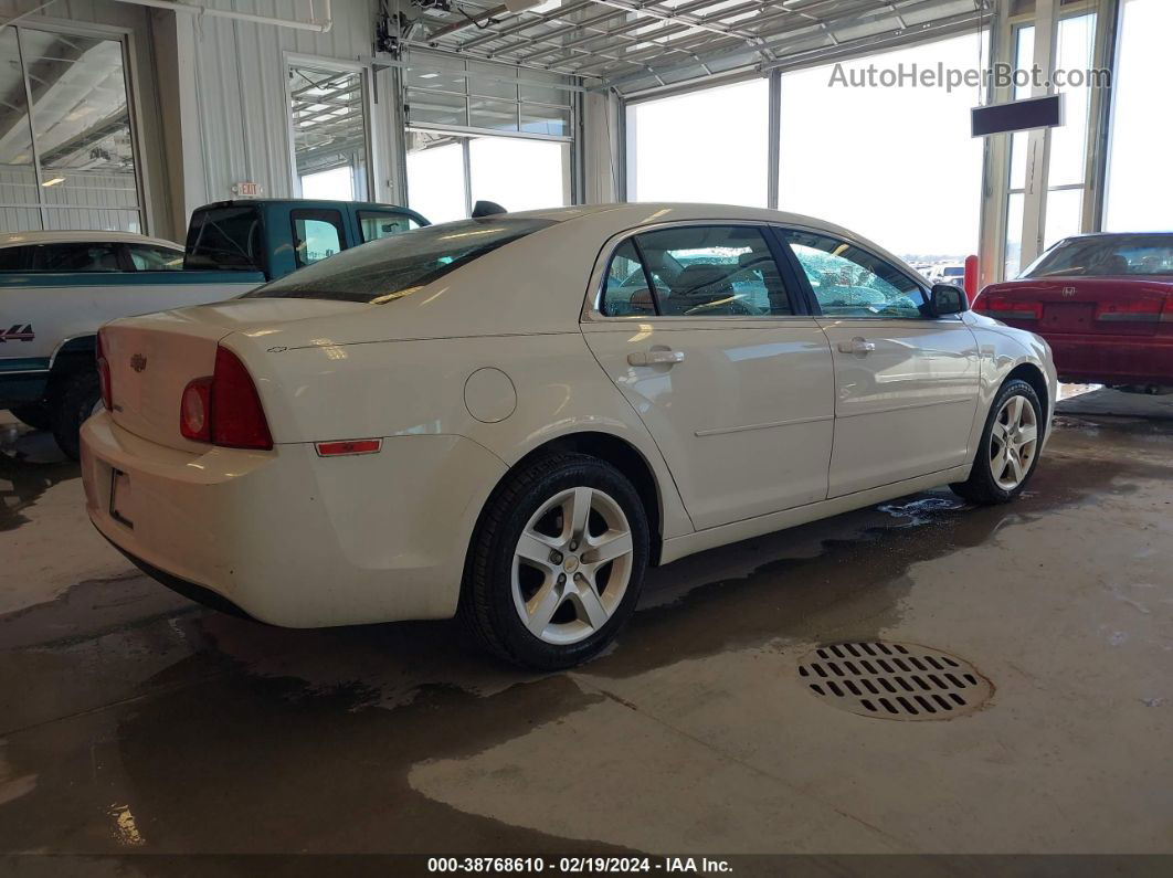 2012 Chevrolet Malibu Ls White vin: 1G1ZB5E02CF175044