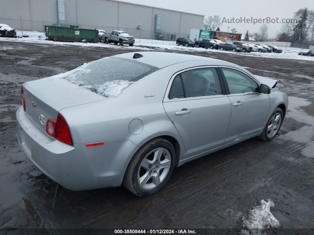 2012 Chevrolet Malibu Ls Silver vin: 1G1ZB5E02CF188957