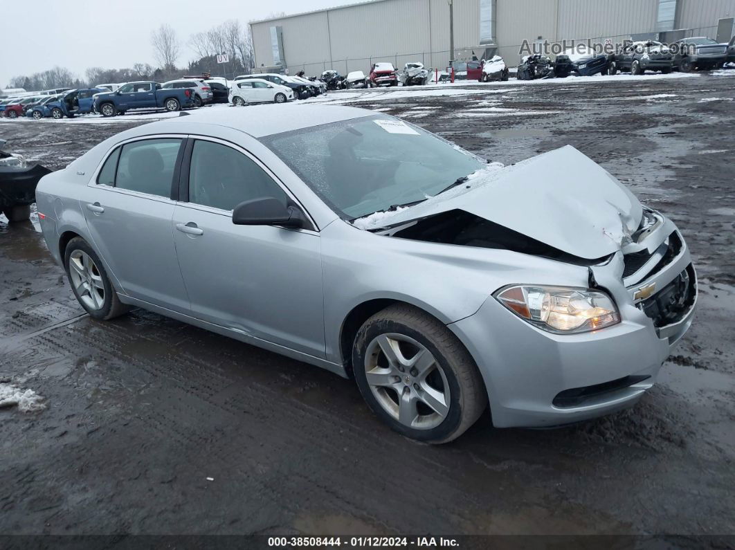 2012 Chevrolet Malibu Ls Silver vin: 1G1ZB5E02CF188957