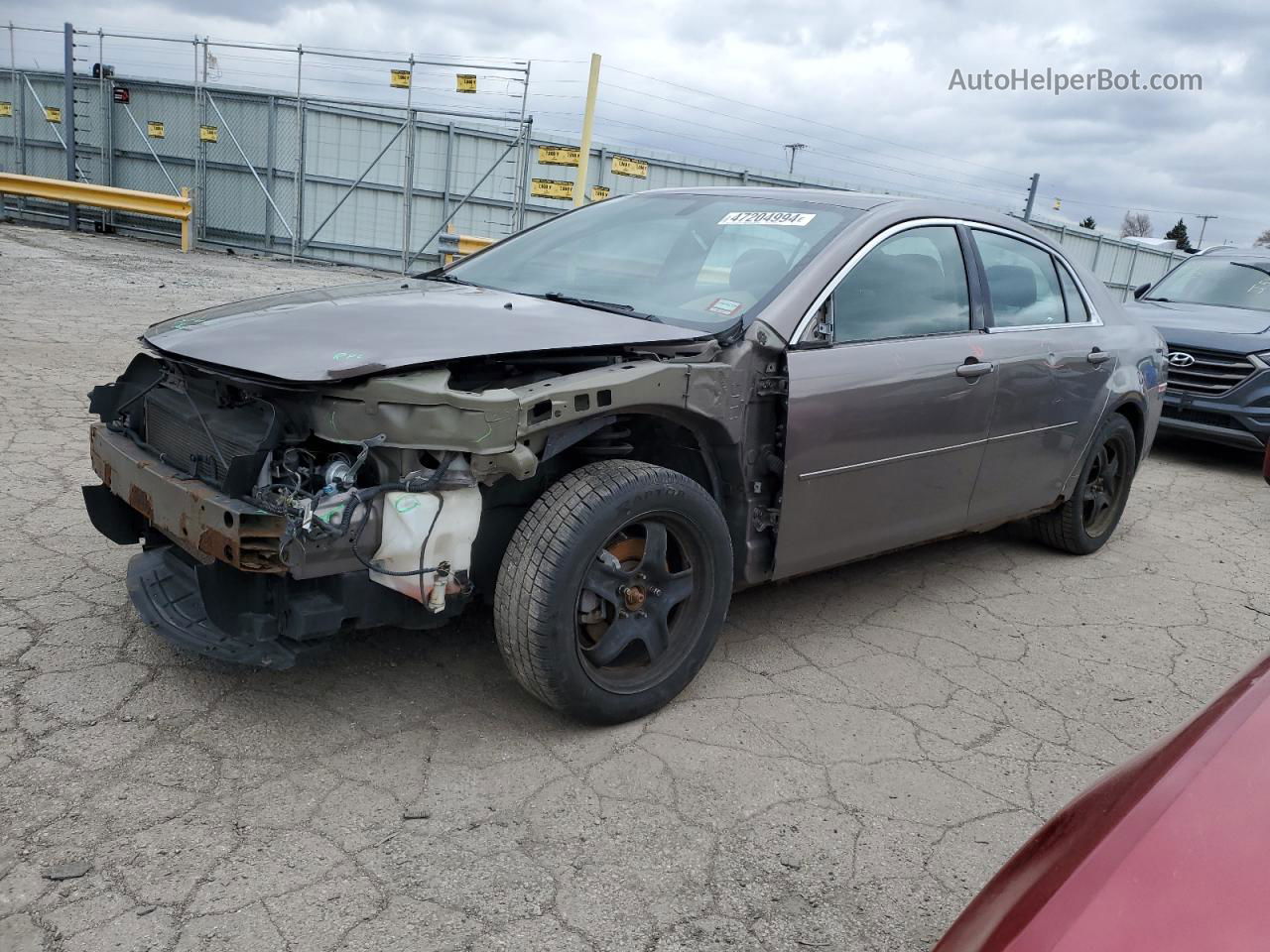 2012 Chevrolet Malibu Ls Коричневый vin: 1G1ZB5E02CF281784