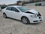 2012 Chevrolet Malibu Ls White vin: 1G1ZB5E02CF311088