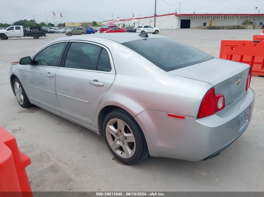 2012 Chevrolet Malibu Ls Silver vin: 1G1ZB5E02CF369296