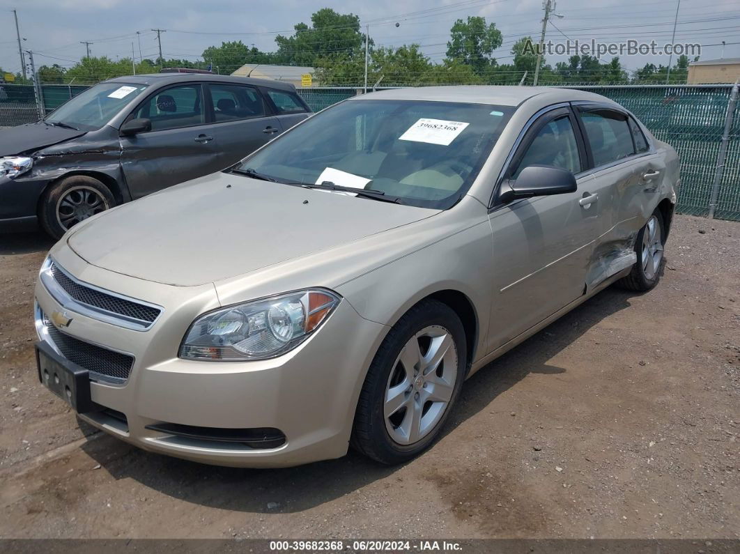 2012 Chevrolet Malibu Ls Золотой vin: 1G1ZB5E03CF163985