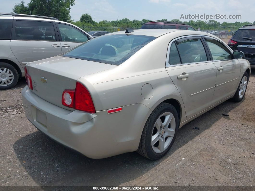 2012 Chevrolet Malibu Ls Gold vin: 1G1ZB5E03CF163985