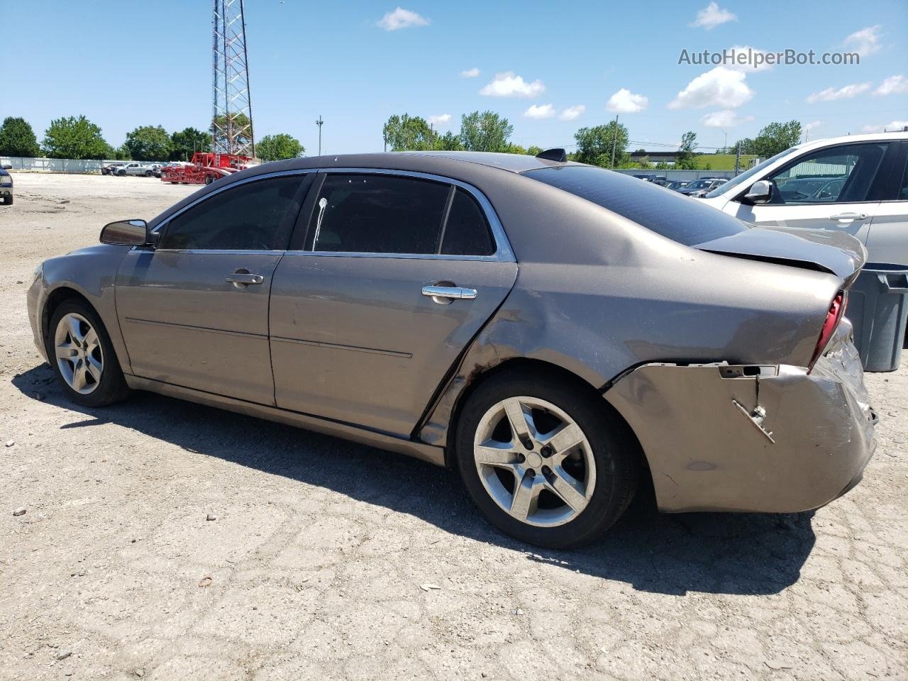 2012 Chevrolet Malibu Ls Желто-коричневый vin: 1G1ZB5E03CF247112