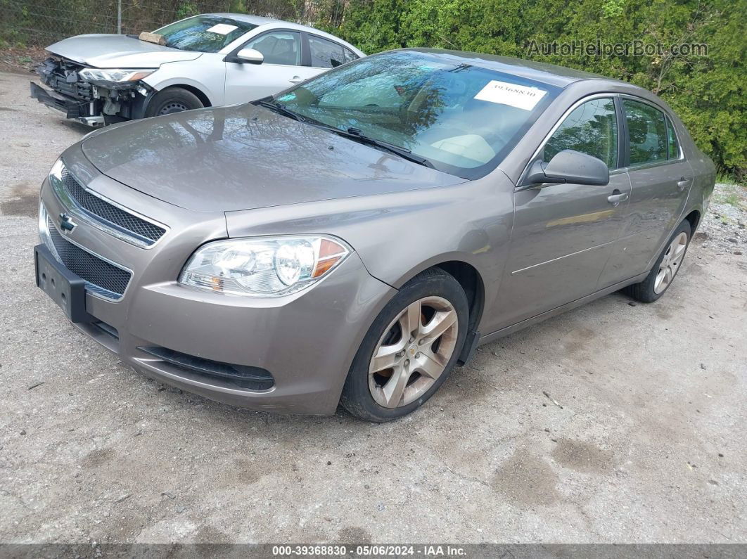 2012 Chevrolet Malibu Ls Brown vin: 1G1ZB5E03CF282426