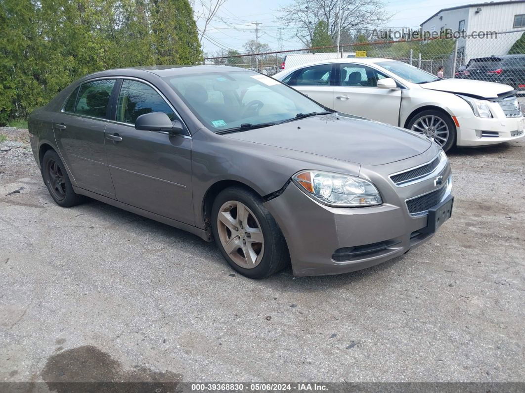 2012 Chevrolet Malibu Ls Brown vin: 1G1ZB5E03CF282426