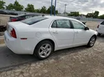 2012 Chevrolet Malibu Ls White vin: 1G1ZB5E03CF292776